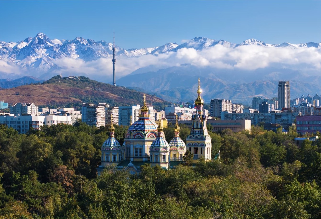 Almaty — Eurasian culture at the foot of the Tianshan Mountains.